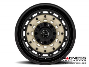 Jeep Custom Wheels (1) - Black Rhino - 17 x 9.5 - Arsenal - Sand on Black 